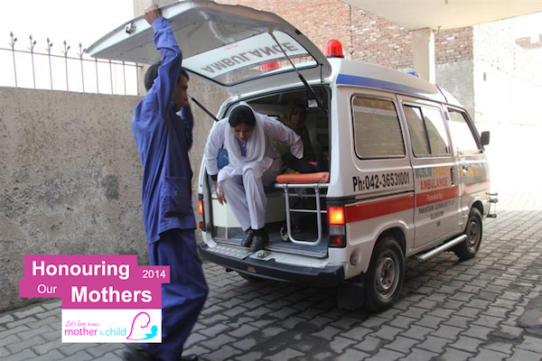 Photo: An ambulance funded by Muslim Charity donors at a Maternal Health Facility assisted by Muslim Charity in Pakistan. Muslim Charity has supported various initiatives to reduce Maternal Mortality Rates (MMR) with the provision of education, trainings, medical equipment, ambulances and neonatal incubators.